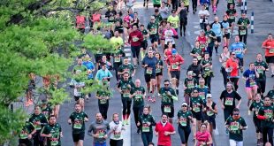 This year, the 42-kilometer race is welcoming 30,000 runners and spectators from 130 countries.