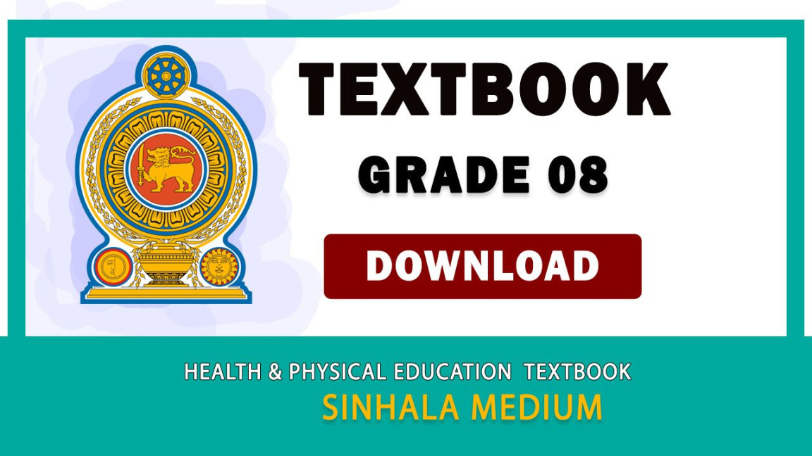 Grade  Health And Physical Education textbook  Sinhala Medium