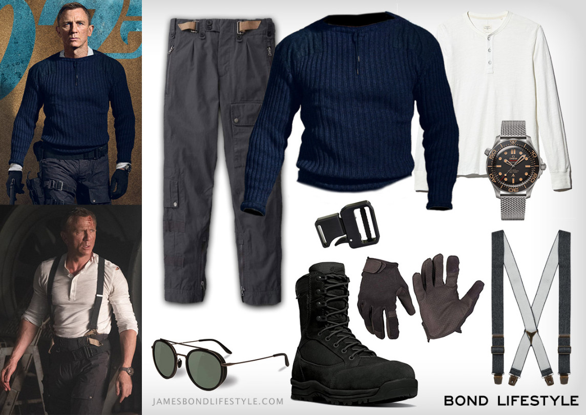 No Time To Die Commando Outfit  Bond Lifestyle