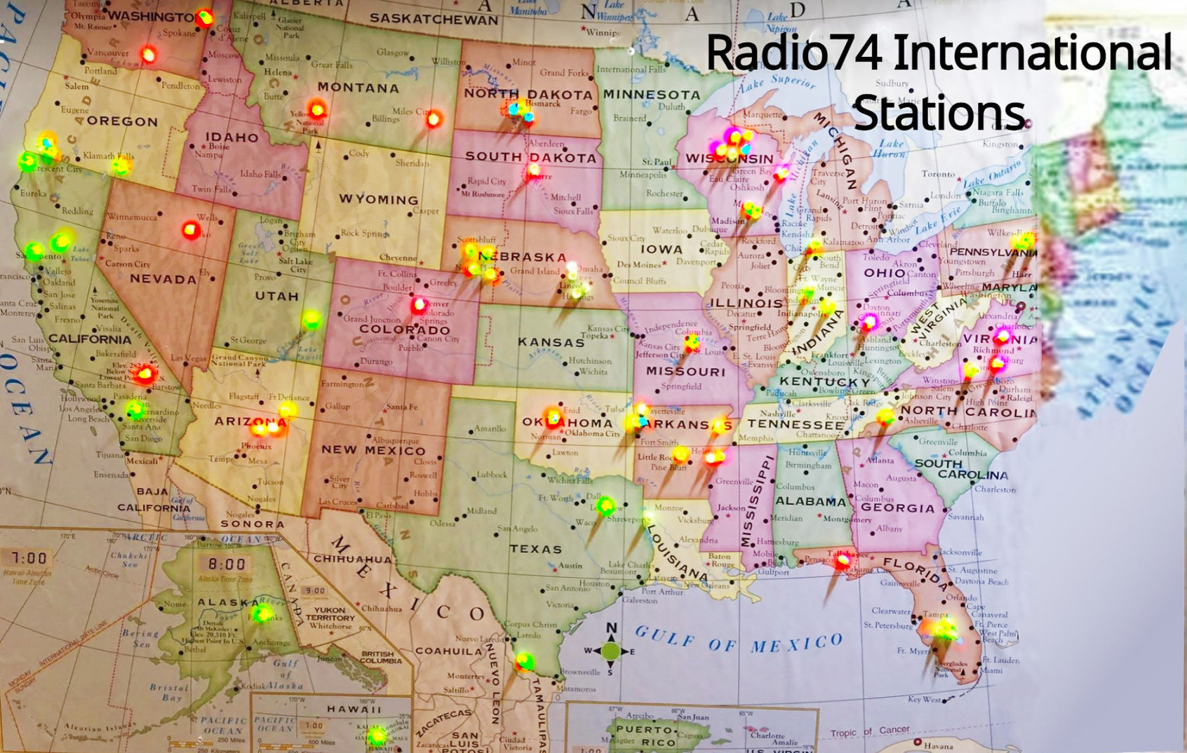 Radio Internationale: Broadcasting nationwide.