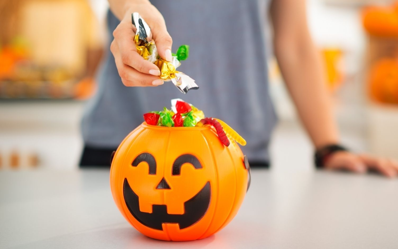 Tips for halloween candy moderation