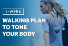 2 week walking guide to tone your body