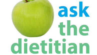 Ask dietitian log supplements