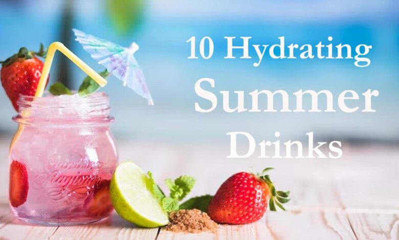 New hydration ideas for summer sippers