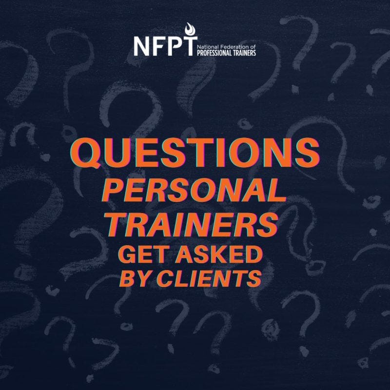 5 frequently asked questions for trainers answered