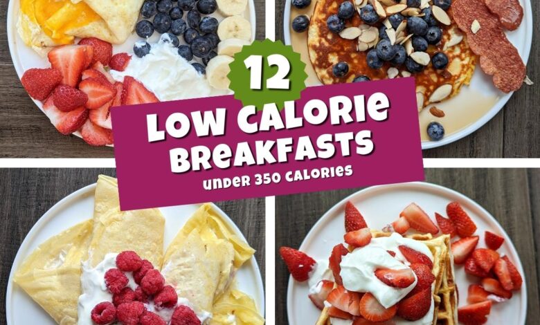 Budget and calorie friendly breakfast options