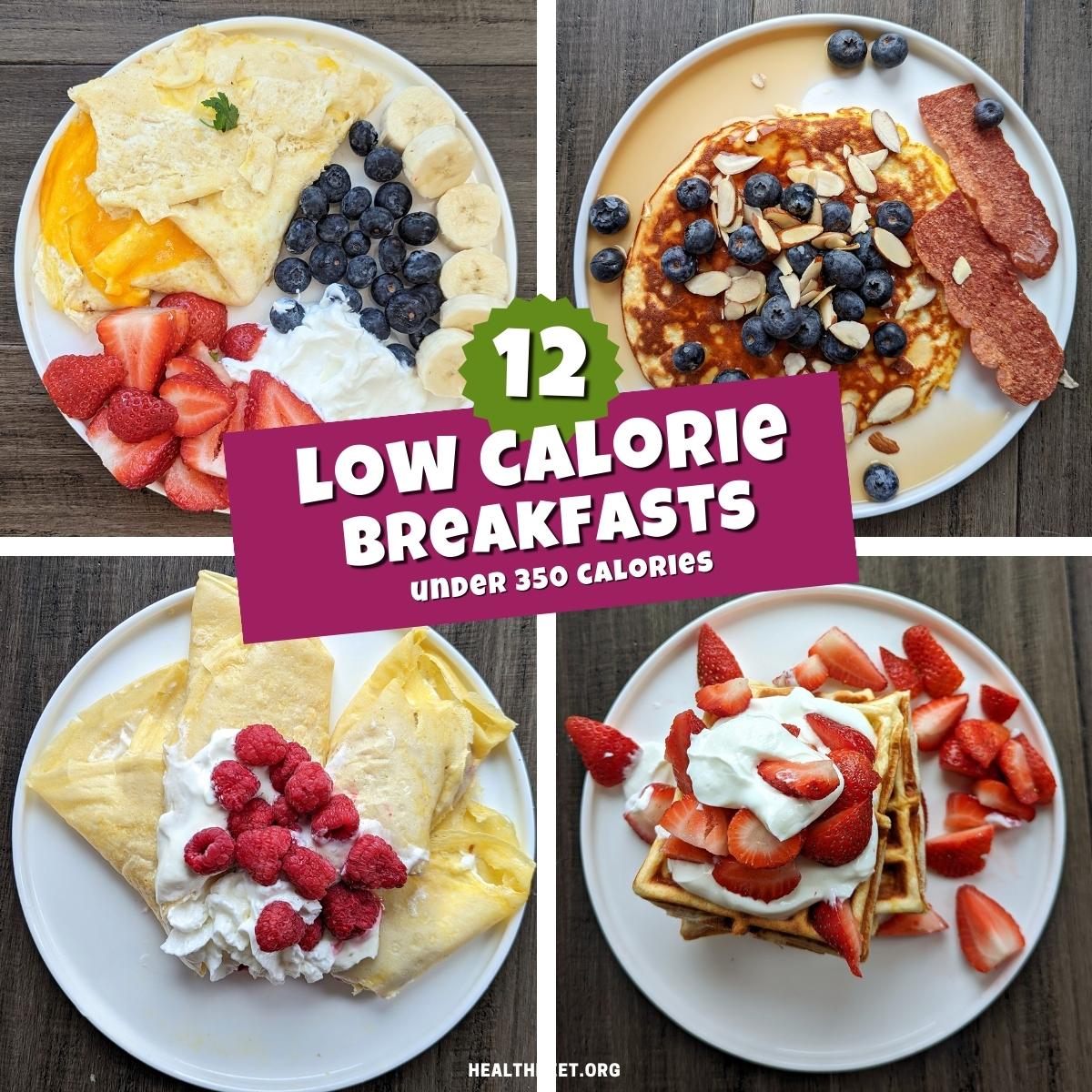 Budget and calorie friendly breakfast options