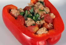 Stuffed peppers recipes with up to 43 grams of protein
