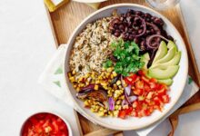 10 meal worthy rice bowls under 400 calories