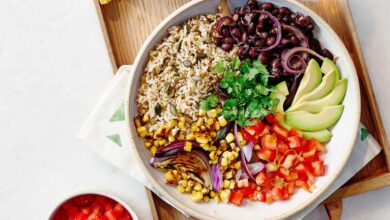 10 meal worthy rice bowls under 400 calories