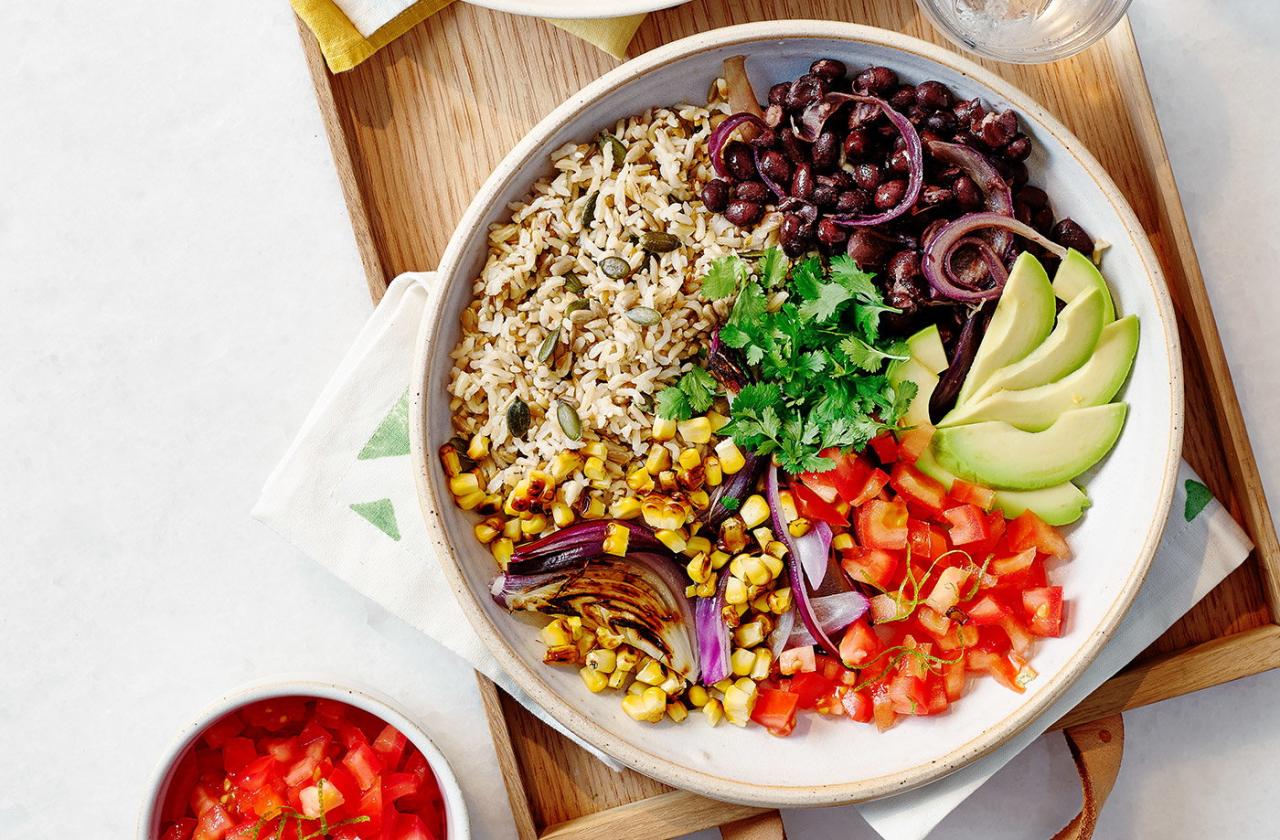 10 meal worthy rice bowls under 400 calories