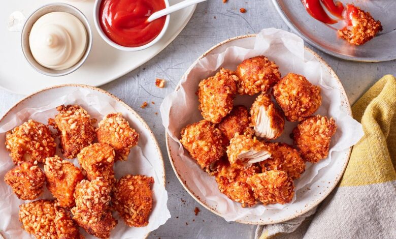 High protein spicy chicken bites