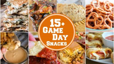 12 game day snacks under 200 calories