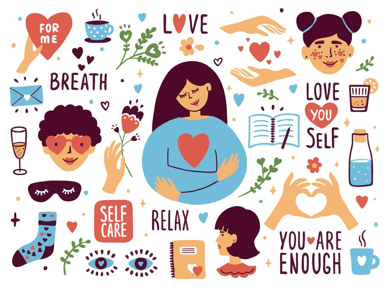 Self care practices that cultivate positive emotions