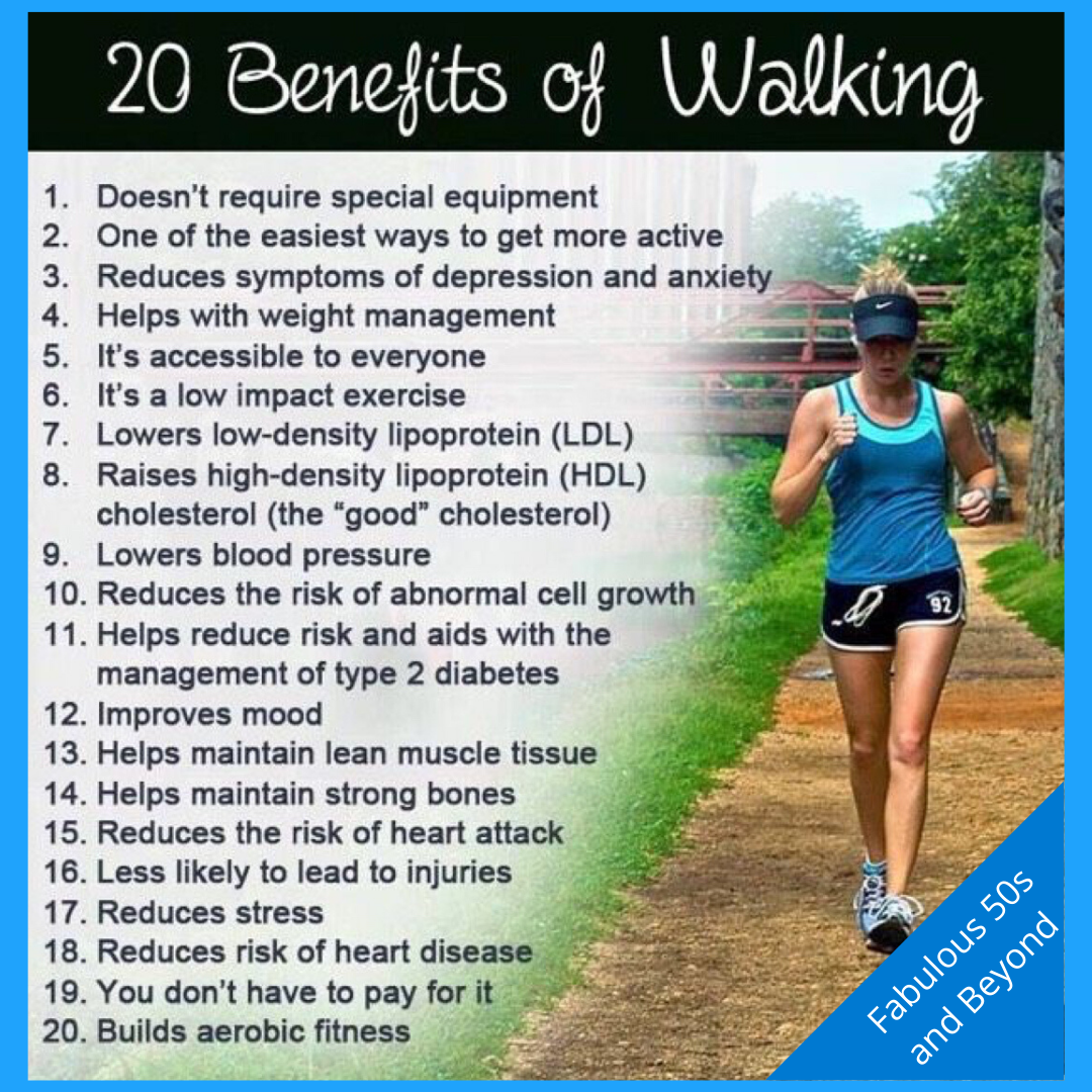 Reasons to walk every day