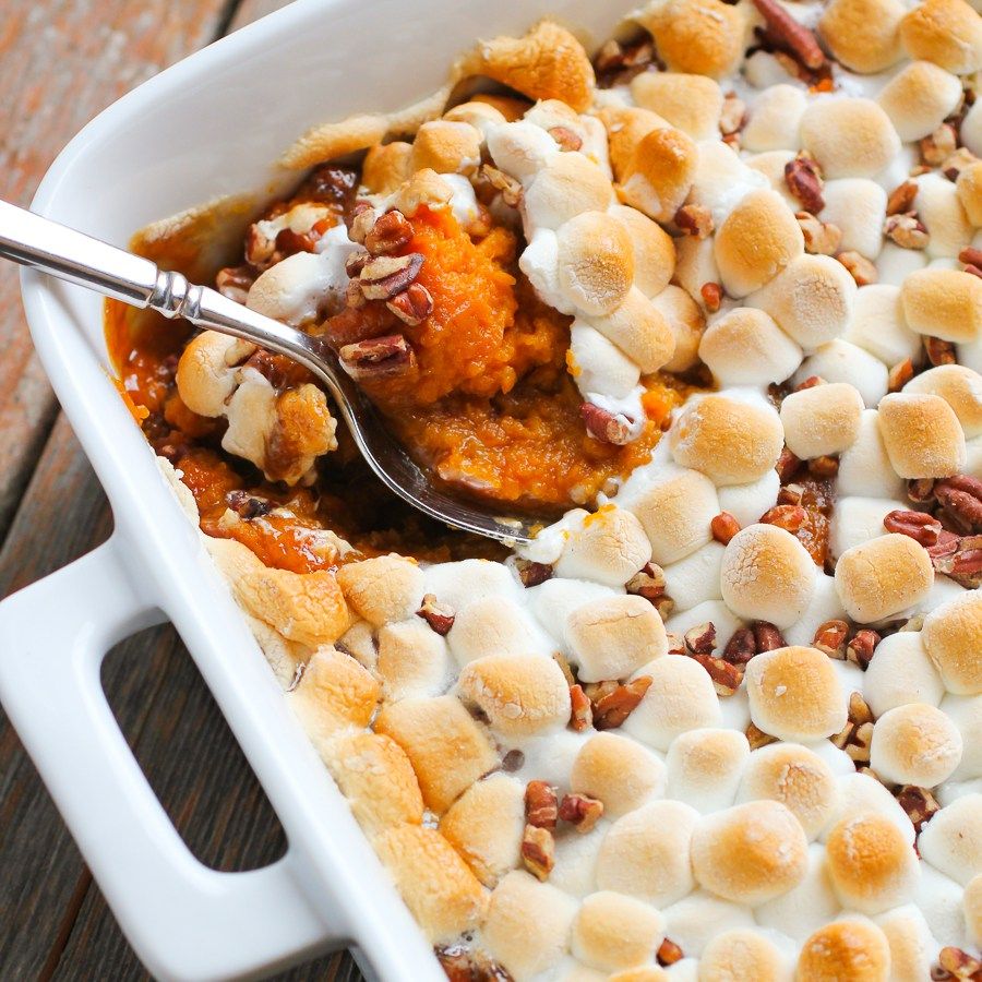 Simple sweet potato casserole