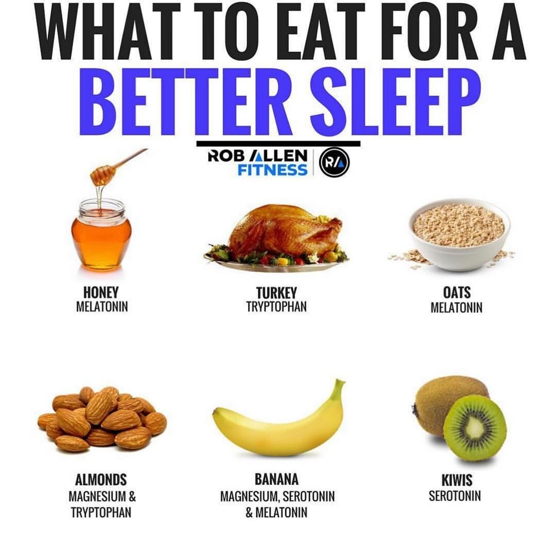 Foods that help you sleep better