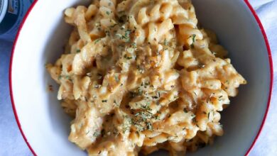 Vegan mac and cheese