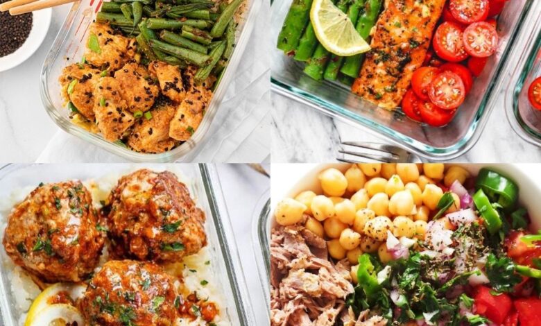 What no cook dinners with up to 35 grams of protein look like