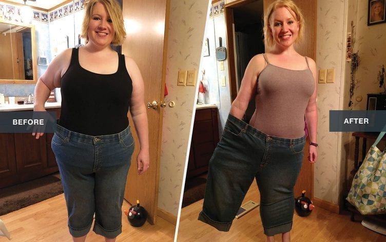 Christy overcame bullying and lost 100 pounds