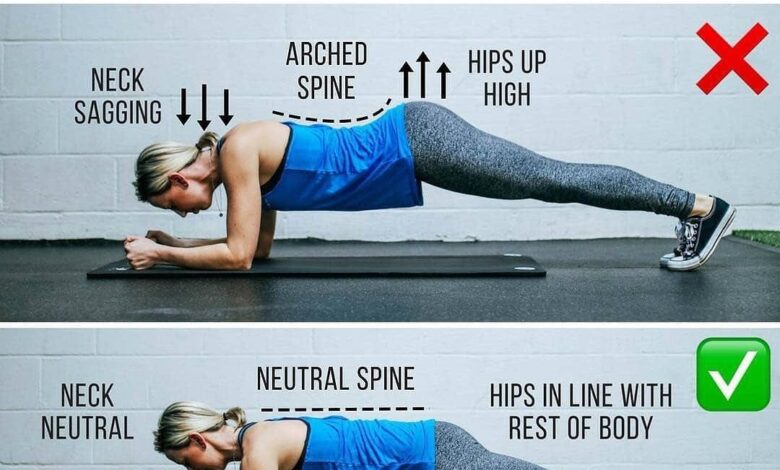 Plank mistakes and how to avoid them