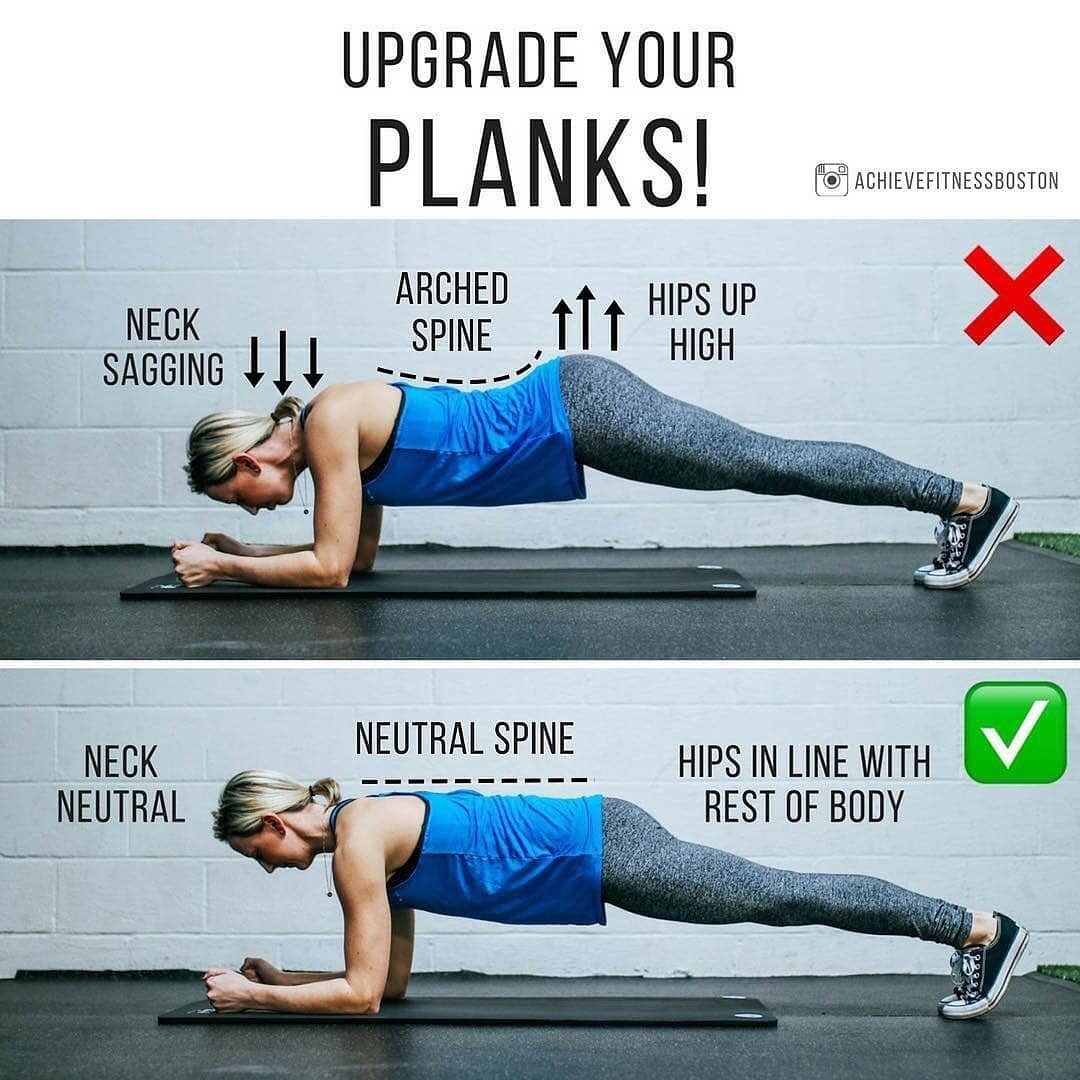 Plank mistakes and how to avoid them