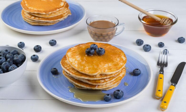 Protein packed pancakes