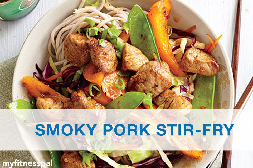 Smoky pork stirfry