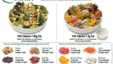 Dinner worthy salads under 455 calories