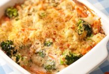 Cheesy veggie bake