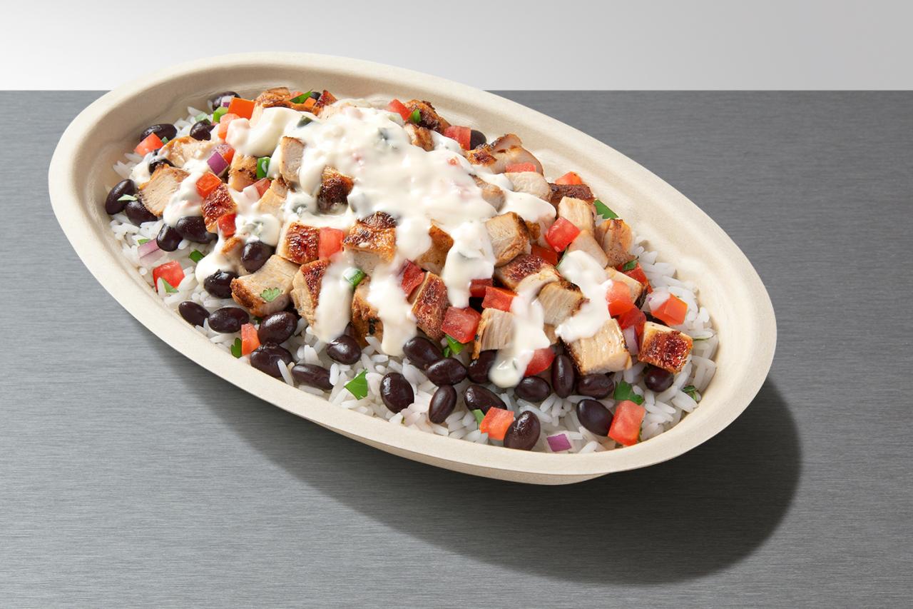 Healthy ways order chipotle