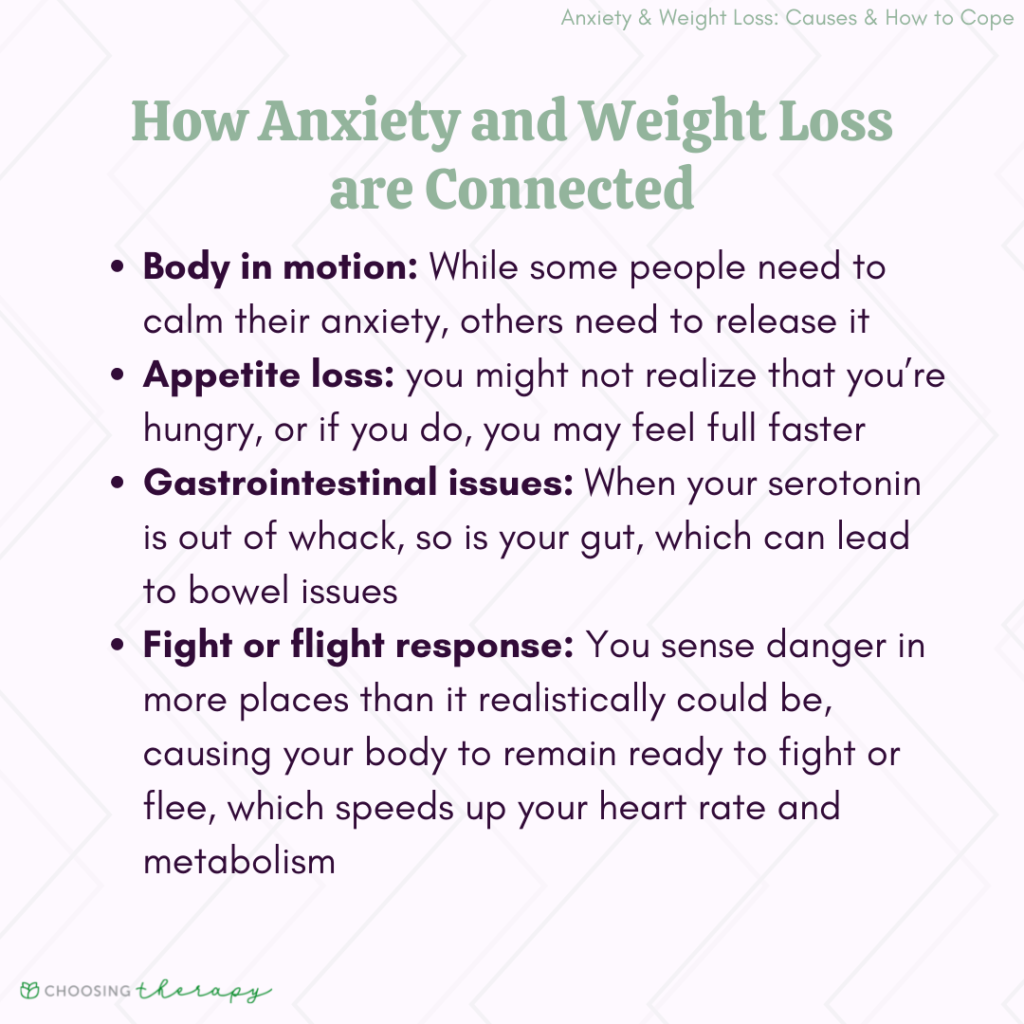 How anxiety sabotages weight loss