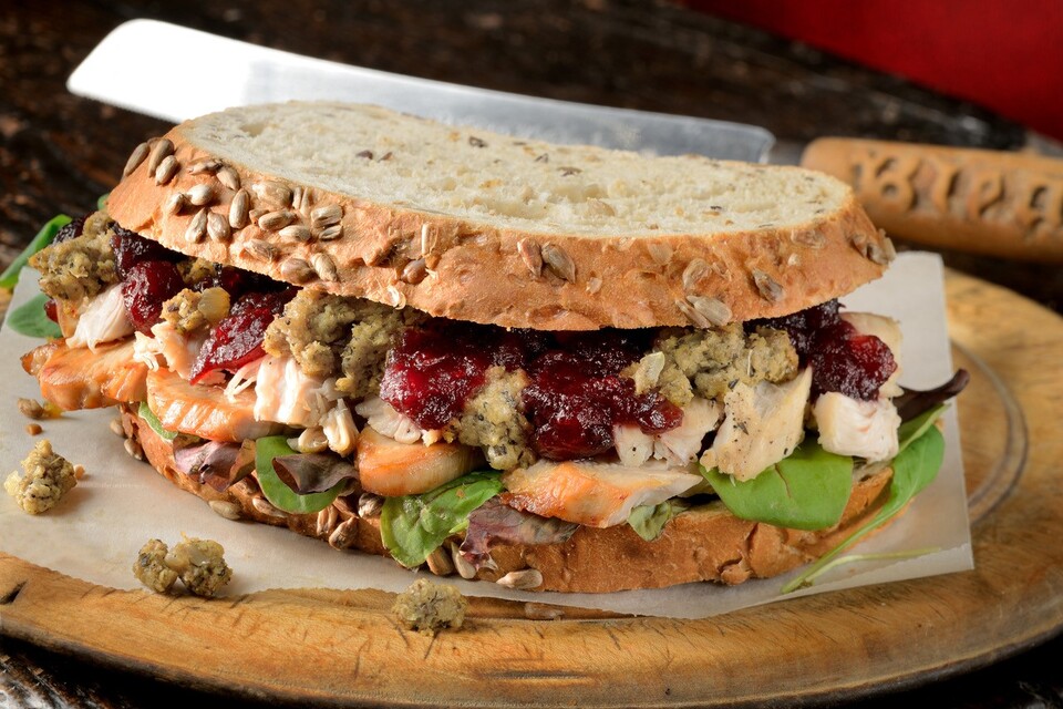 5 ways to turn your thanksgiving leftovers into healthy sandwiches