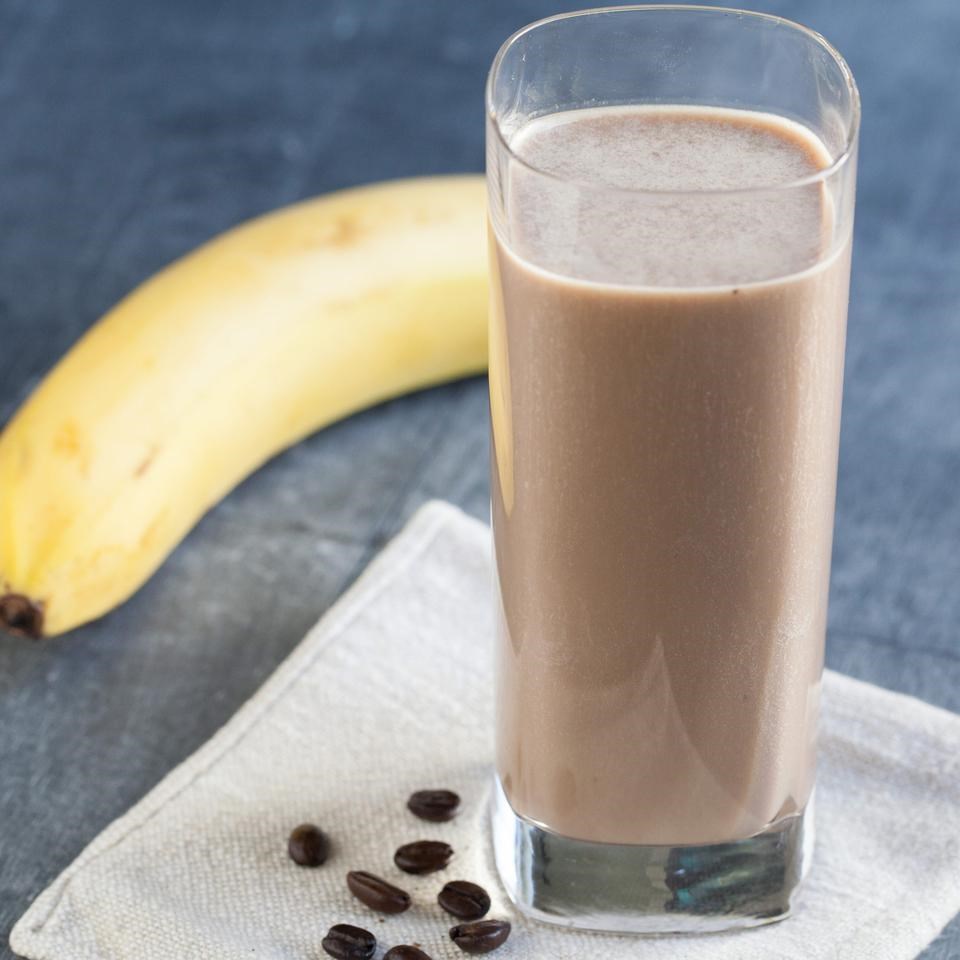 Banana coffee smoothie