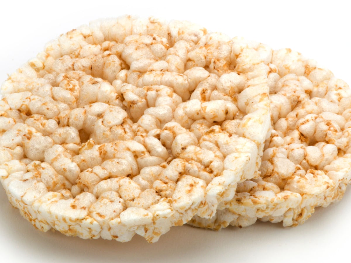 Rice cakes brown hands use aunt budget them batch mixture six