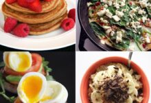 10 breakfast for dinner recipes under 400 calories