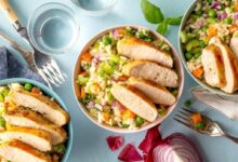 15 30 minute chicken recipes under 420 calories