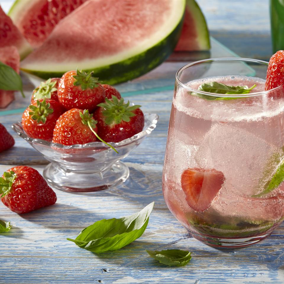 Sugar free watermelon strawberry agua fresca recipe