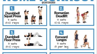 7 minute total body dumbbell workout