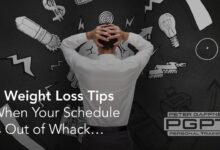 Weight loss tips when your schedule is out of whack