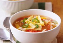 Slow cooker chicken tortilla soup recipe