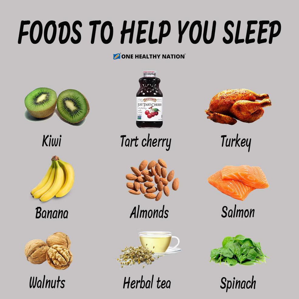 What to eat and not eat for the best sleep ever