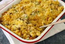 Greek mac cheese casserole recipe