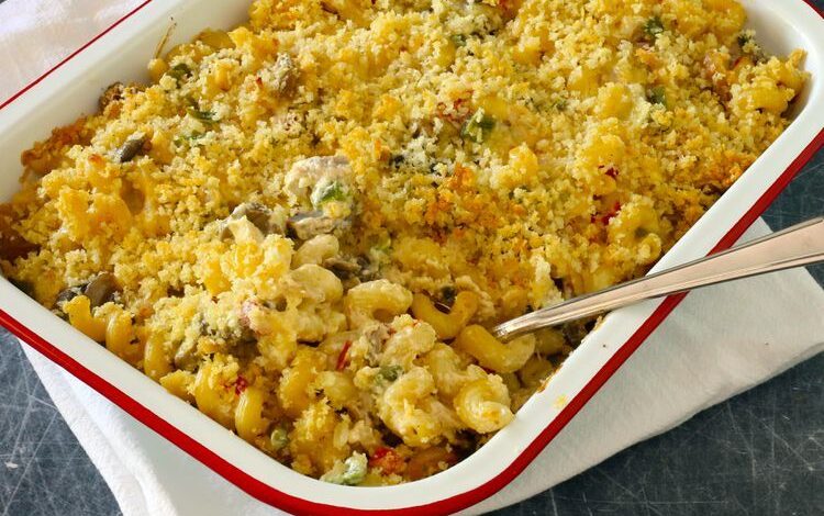 Greek mac cheese casserole recipe