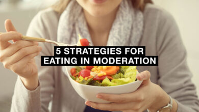 Strategies for eating in moderation