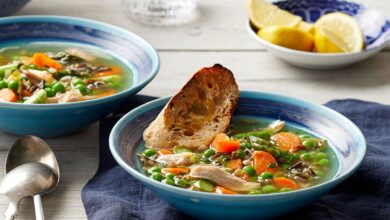 Slow cooker chicken wild rice soup