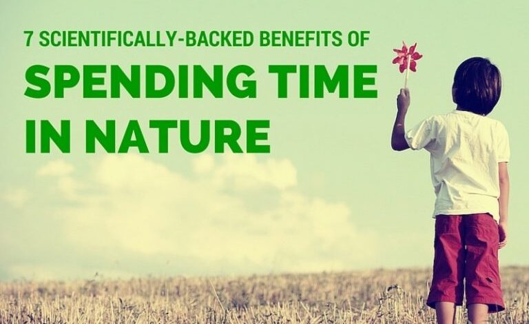 7 benefits getting nature