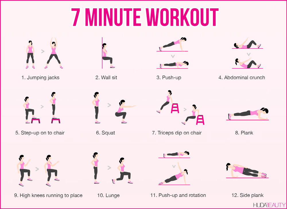 Minute exercise minutes mintue