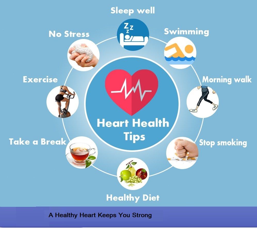 5 habits keep heart healthy