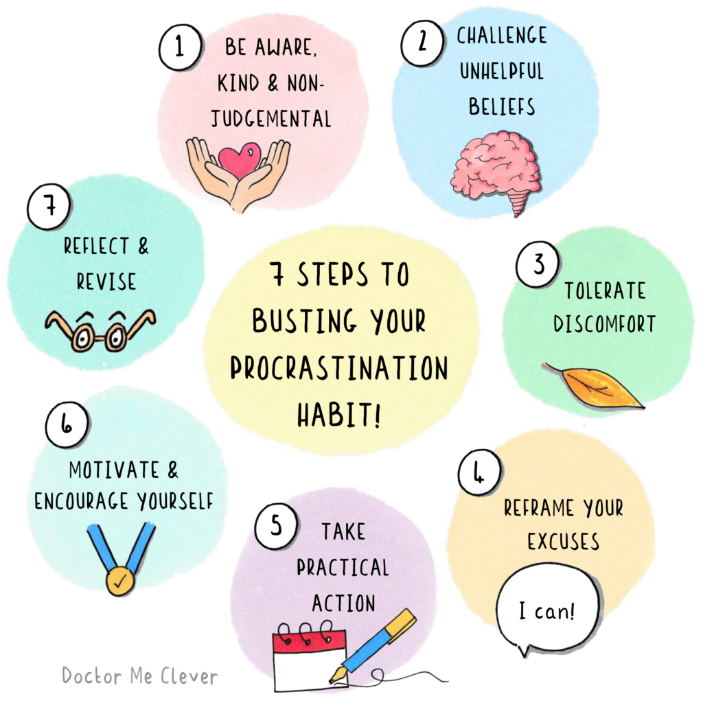 5 tips squashing procrastination